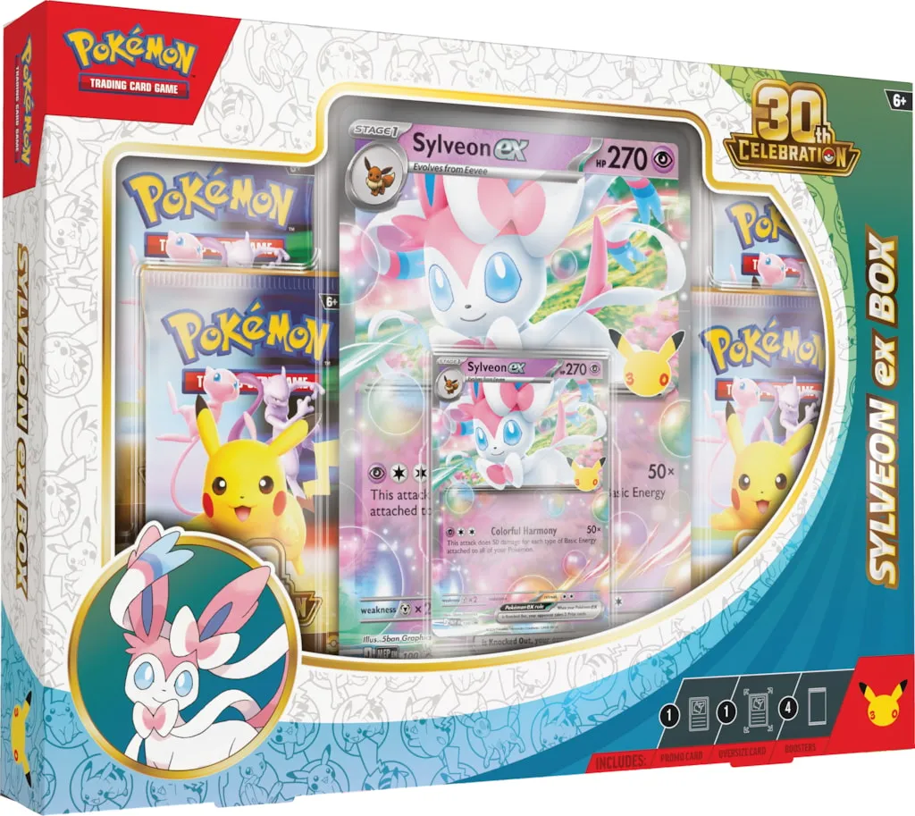 30th Celebration Pokémon ex Box — Sylveon ex