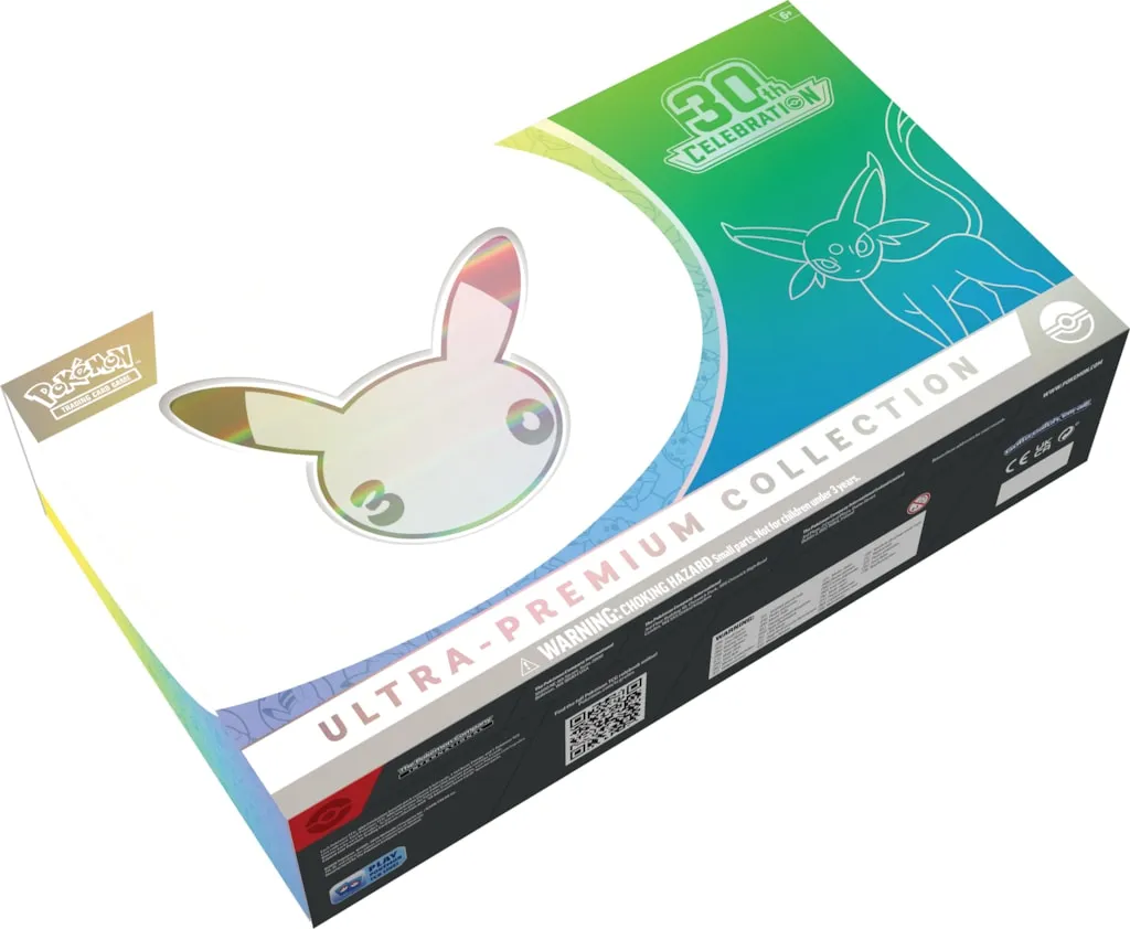 Pokémon TCG 30th Celebration Ultra-Premium Collection — Day version packaging