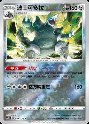 Aggron Dynamax Clash P306