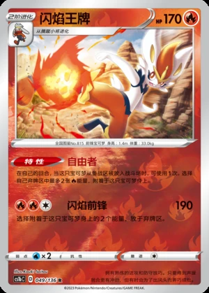 Cinderace Dynamax Clash P815