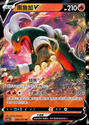 Houndoom V Vivid Portrayals Pokémon TCG Y605