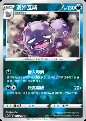 Weezing Primordial Arts P110