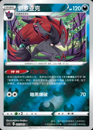 Zoroark Flame Dance of the End P571