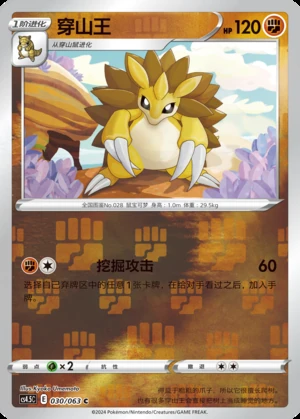 Sandslash Flame Dance of the End Y891