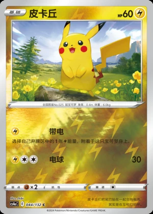 Pikachu Polychromatic Gathering P025