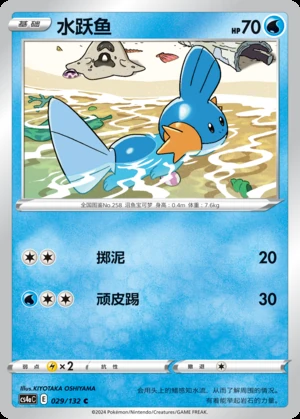 Mudkip Polychromatic Gathering Pokémon TCG P258