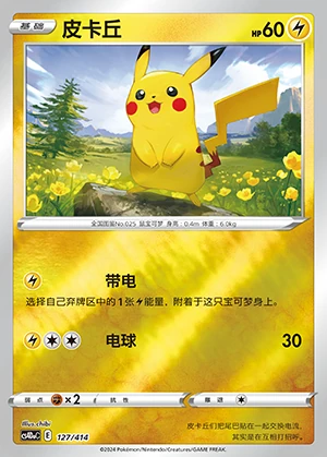 Pikachu Polychromatic Gathering P025