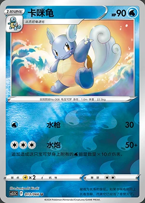 Wartortle Overshadowed Radiance P008