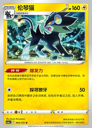 Luxray Marine Shadow Pokémon TCG P405