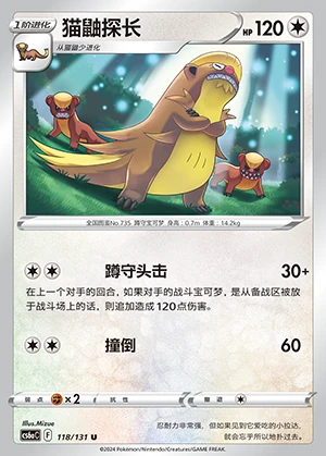 Gumshoos Marine Shadow Pokémon TCG P735