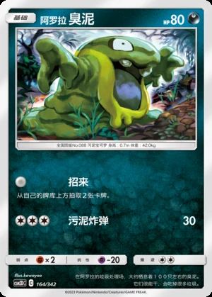 Alolan Grimer Shining Synergy P088