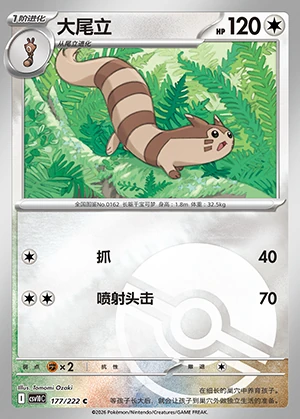 Furret Together in Pursuit of Glory P162
