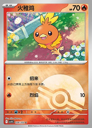 Torchic Together in Pursuit of Glory P255