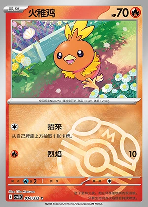 Torchic Together in Pursuit of Glory P255
