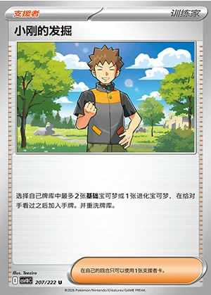 Brock's Fa Jue Together in Pursuit of Glory Pokémon TCG Y1620