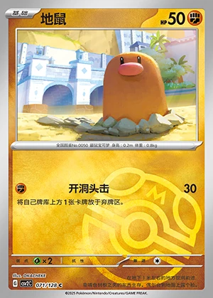 Diglett Miracle Journey Y395