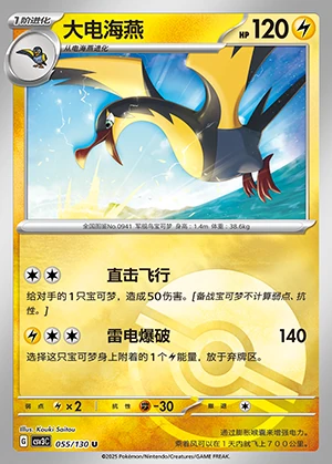 Kilowattrel Fearless Terastal P0941