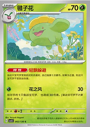 Skiploom Fearless Terastal Pokémon TCG P188