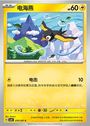 Wattrel Sparkling Fable Pokémon TCG P0940