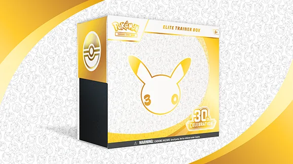 30th Celebration Elite Trainer Box — Pokémon TCG Elite Trainer Box