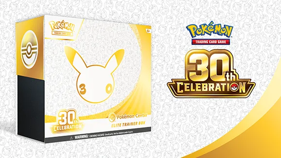 30th Celebration Pokémon Center Elite Trainer Box — Pokémon TCG Elite Trainer Box