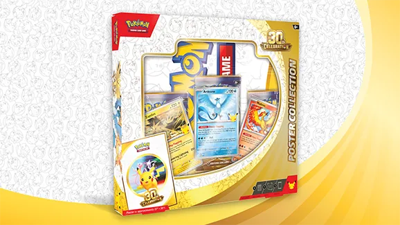 30th Celebration Poster Collection — Pokémon TCG Poster Collection