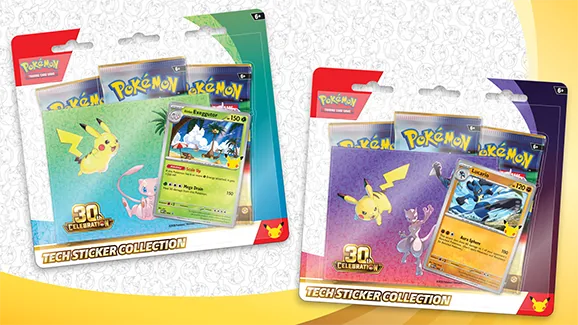 30th Celebration Tech Sticker Collection — Pokémon TCG Sticker Collection