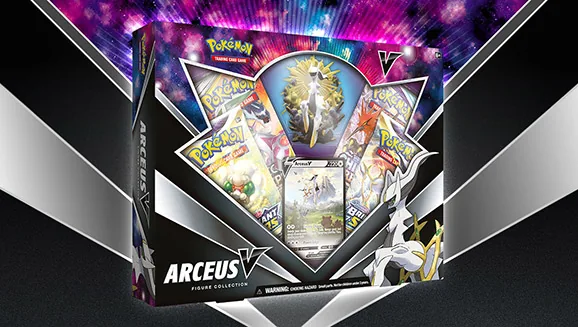 Arceus V Figure Collection — Pokémon TCG Figure Collection