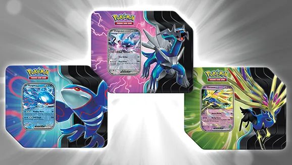 Azure Legends Tin — Pokémon TCG Tin