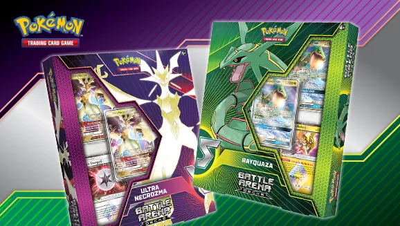 Battle Arena Decks—Rayquaza-GX vs. Ultra Necrozma-GX — Pokémon TCG Battle Deck