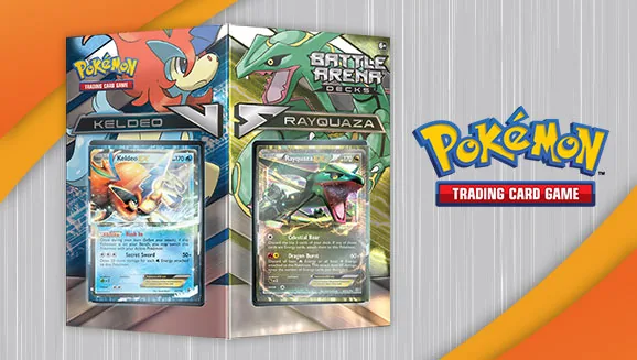 Battle Arena Decks: Rayquaza vs. Keldeo — Pokémon TCG Battle Deck