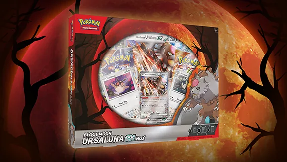 Bloodmoon Ursaluna ex Box — Pokémon TCG Collection / Box