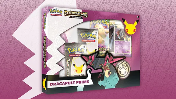 Celebrations Collection—Dragapult Prime — Pokémon TCG Collection / Box