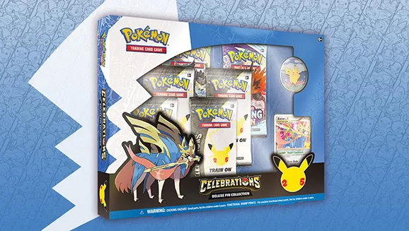Celebrations Deluxe Pin Collection — Pokémon TCG Pin Collection