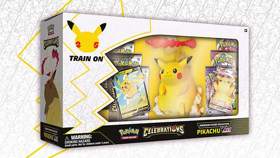 Celebrations Premium Figure Collection—Pikachu VMAX — Pokémon TCG Figure Collection