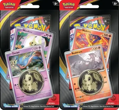 Chaos Rising Checklane Blister — Pokémon TCG Sleeved Booster