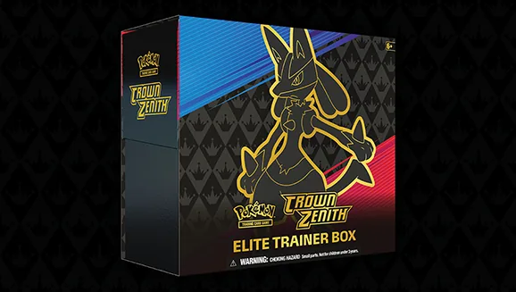Crown Zenith Elite Trainer Box — Pokémon TCG Elite Trainer Box