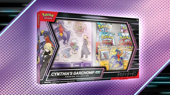 Cynthia’s Garchomp ex Premium Collection — Pokémon TCG Premium Collection