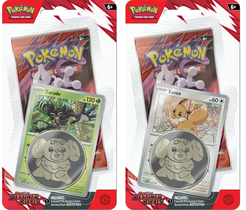 Destined Rivals Checklane Blister — Pokémon TCG Sleeved Booster