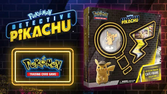 Detective Pikachu Café Figure Collection — Pokémon TCG Figure Collection