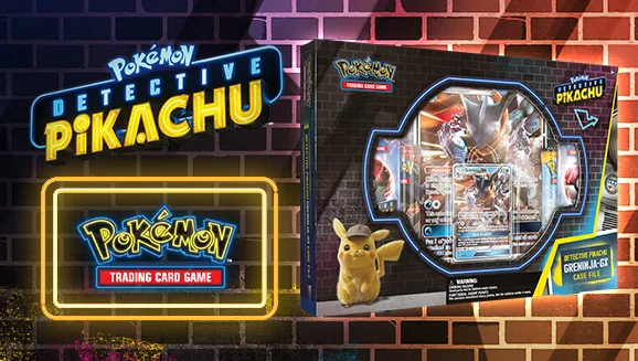 Detective Pikachu Greninja-GX Case File — Pokémon TCG Other