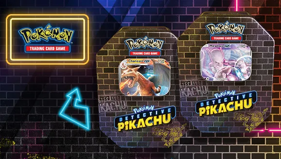 Detective Pikachu Tin — Pokémon TCG Tin