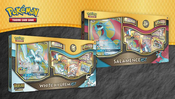 Dragon Majesty Special Collection—Salamence-GX Pokémon TCG: Dragon Majesty Special Collection—White Kyurem-GX — Pokémon TCG Collection / Box