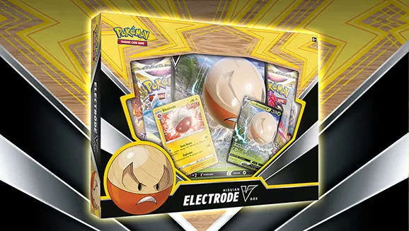 Hisuian Electrode V Box — Pokémon TCG Collection / Box