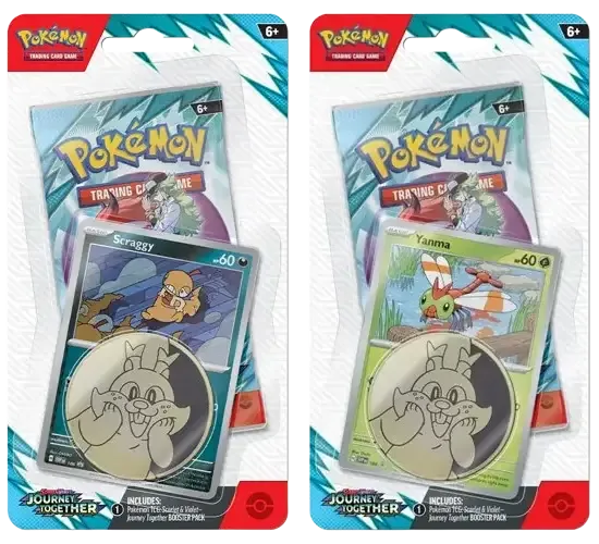 Journey Together Checklane Blister — Pokémon TCG Sleeved Booster