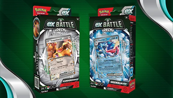 Kangaskhan ex Battle Deck | Greninja ex Battle Deck — Pokémon TCG Battle Deck