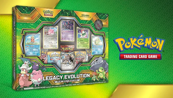 Legacy Evolution Pin Collection — Pokémon TCG Pin Collection