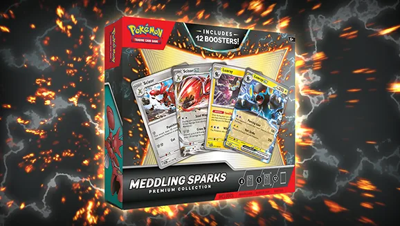 Meddling Sparks Premium Collection — Pokémon TCG Premium Collection