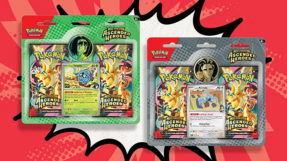 Mega Evolution—Ascended Heroes Collection—Erika & Mega Evolution—Ascended Heroes Collection—Larry — Pokémon TCG Collection / Box