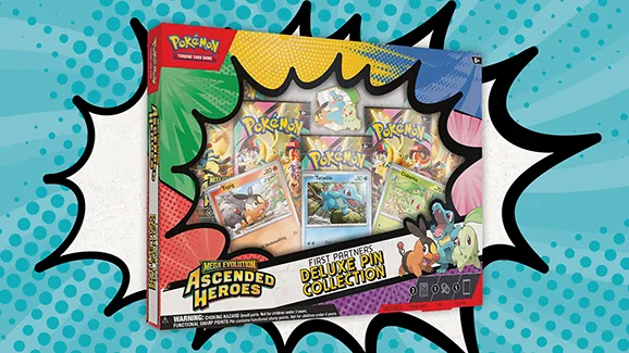 Mega Evolution—Ascended Heroes First Partners Deluxe Pin Collection — Pokémon TCG Pin Collection